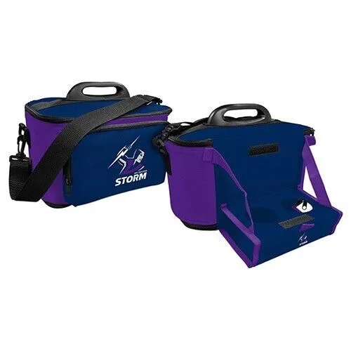 NRL Drink Cooler Bag With Tray - Melbourne Storm - Team Logo