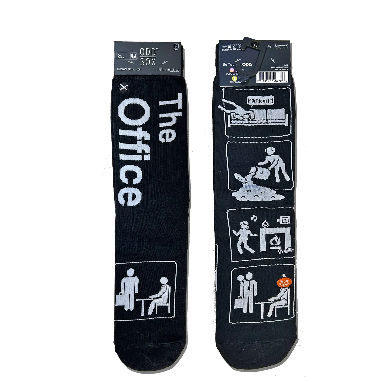 Odd Sox Men's Crew Socks - The Office