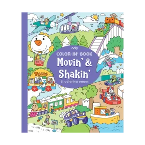 Ooly Color-In' Book - Movin' and Shakin'