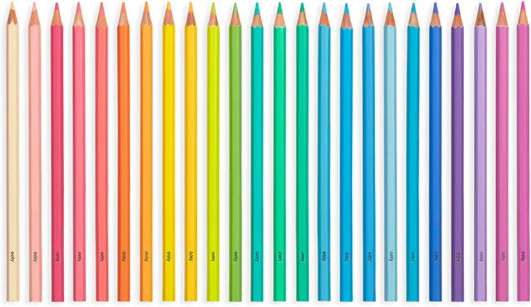 Ooly Pastel Hues Colored Pencils (set of 24)