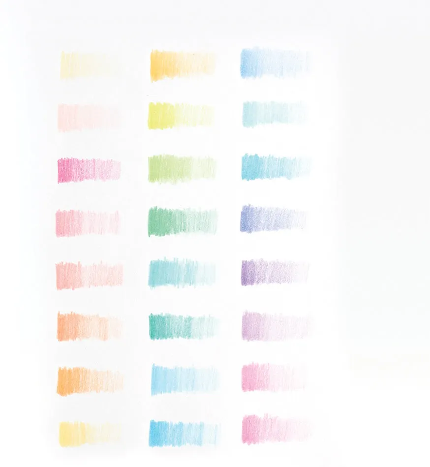 Ooly Pastel Hues Colored Pencils (set of 24)