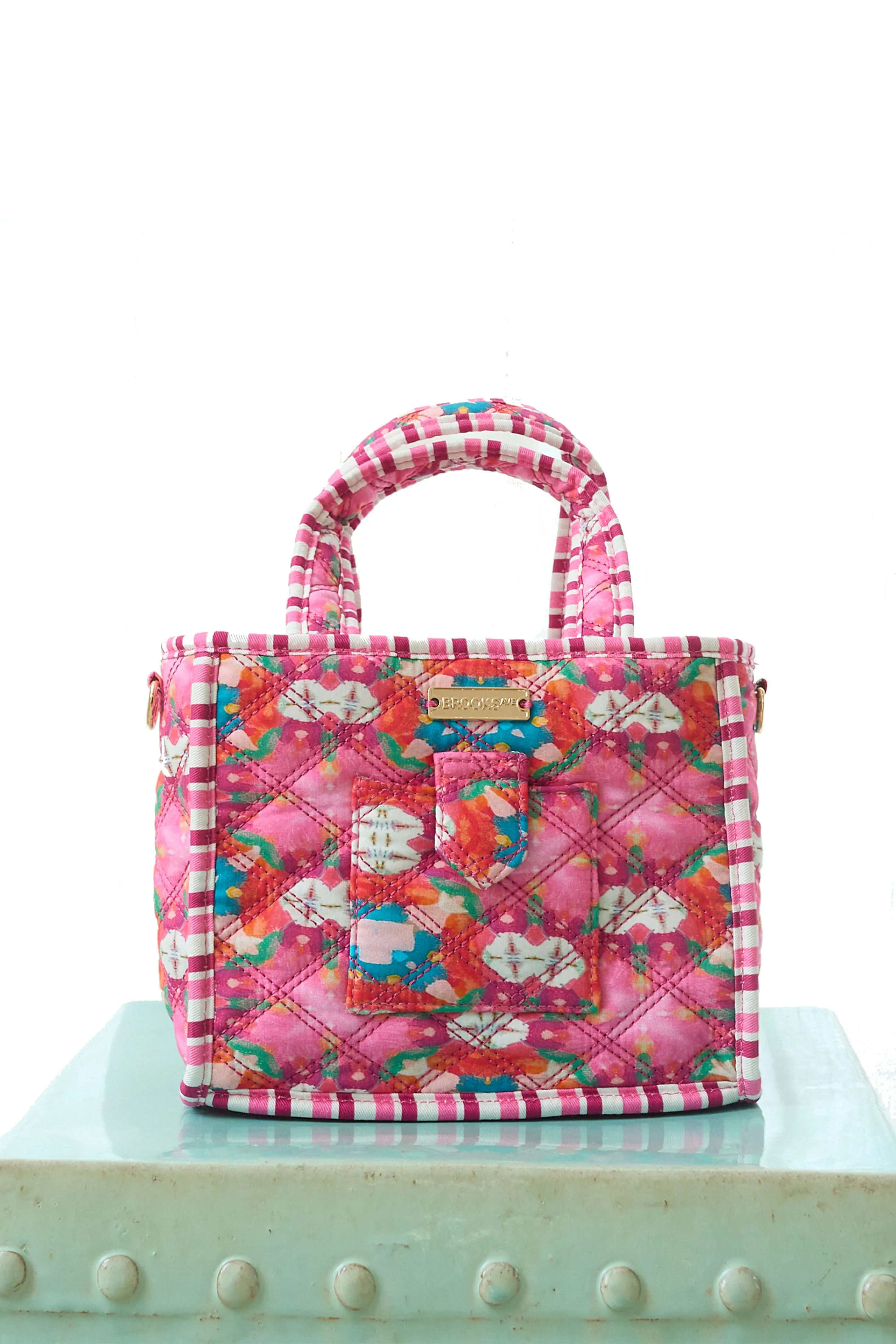 OTW Quilted Crossbody - Strawberry Fields