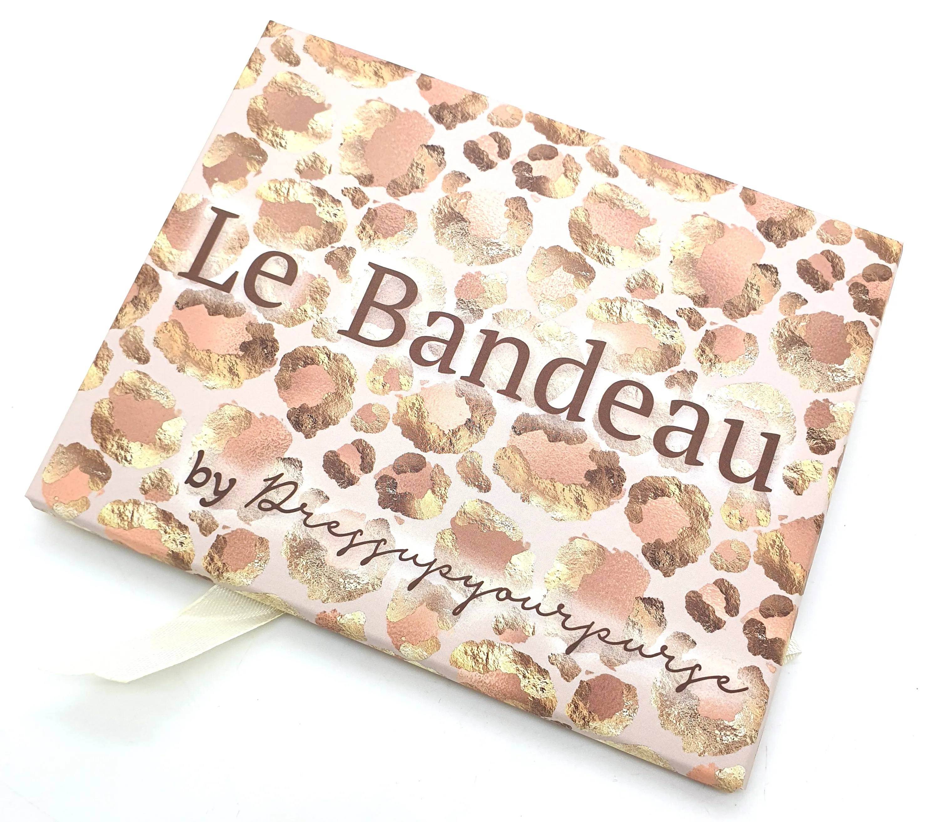 OUTLET Le Bandeau - Bag Scarf - 100% Silk - Blue Flair