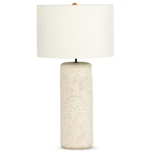 Ozer Table Lamp, Reactive White