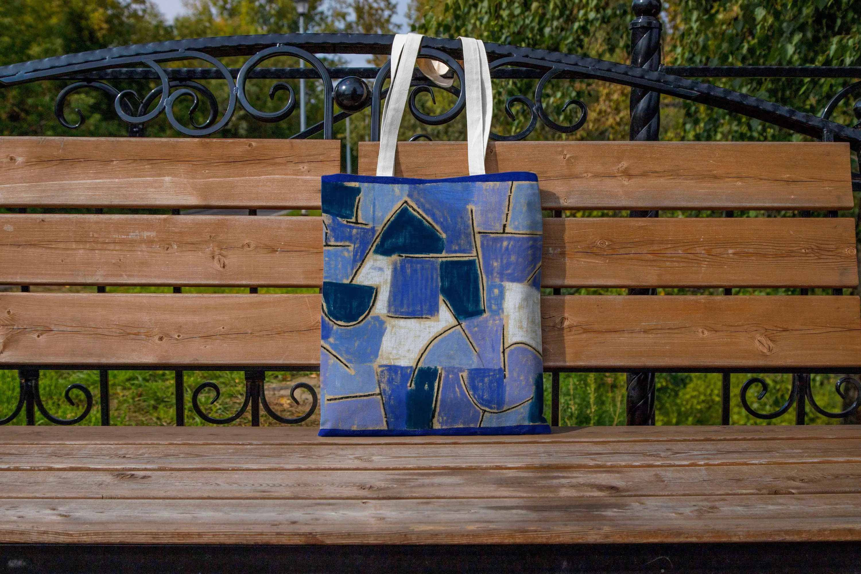 Paul Klee Blue Night Canvas Tote Bag