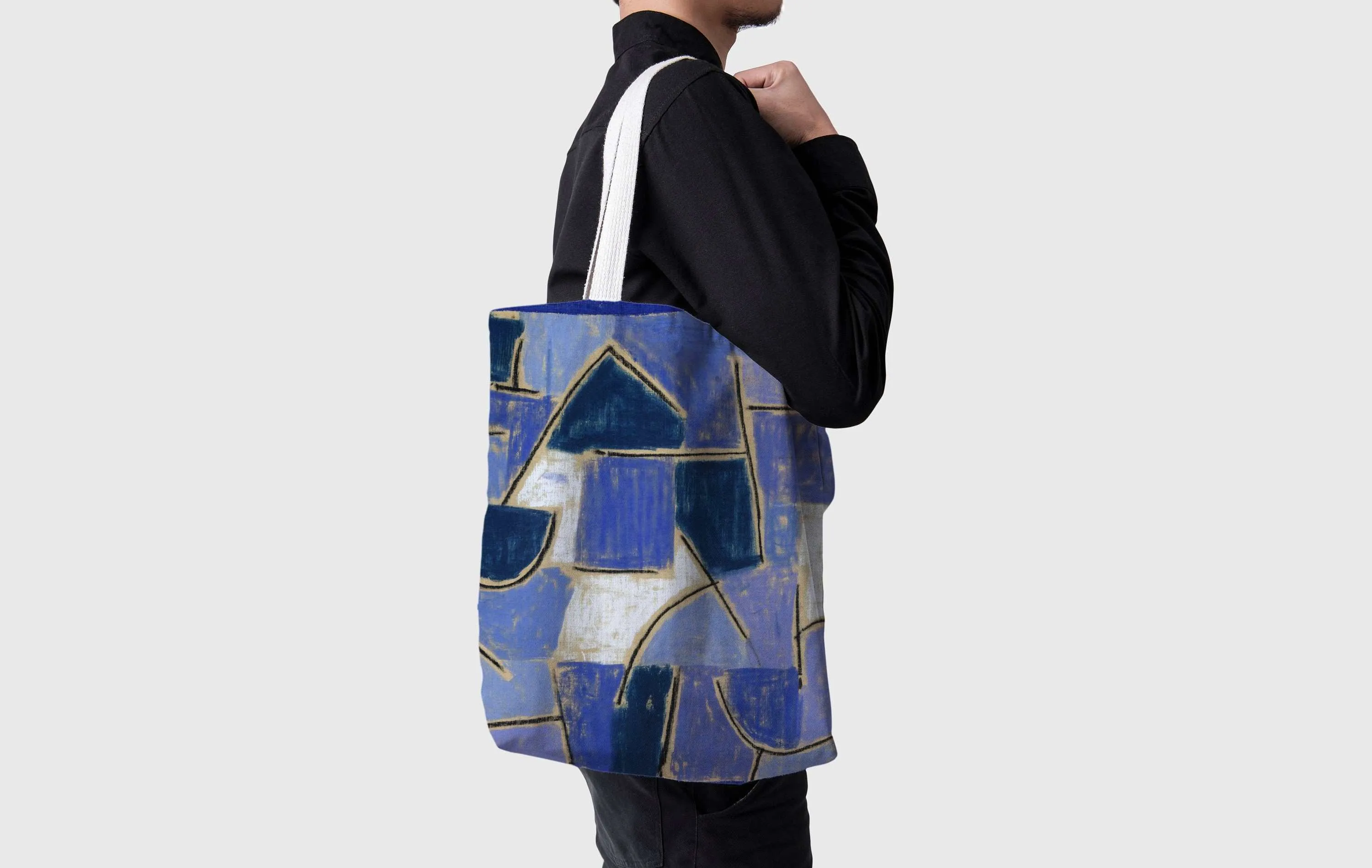 Paul Klee Blue Night Canvas Tote Bag