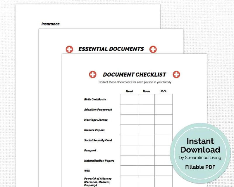 Perfectly Prepared Emergency Planner and Organizer