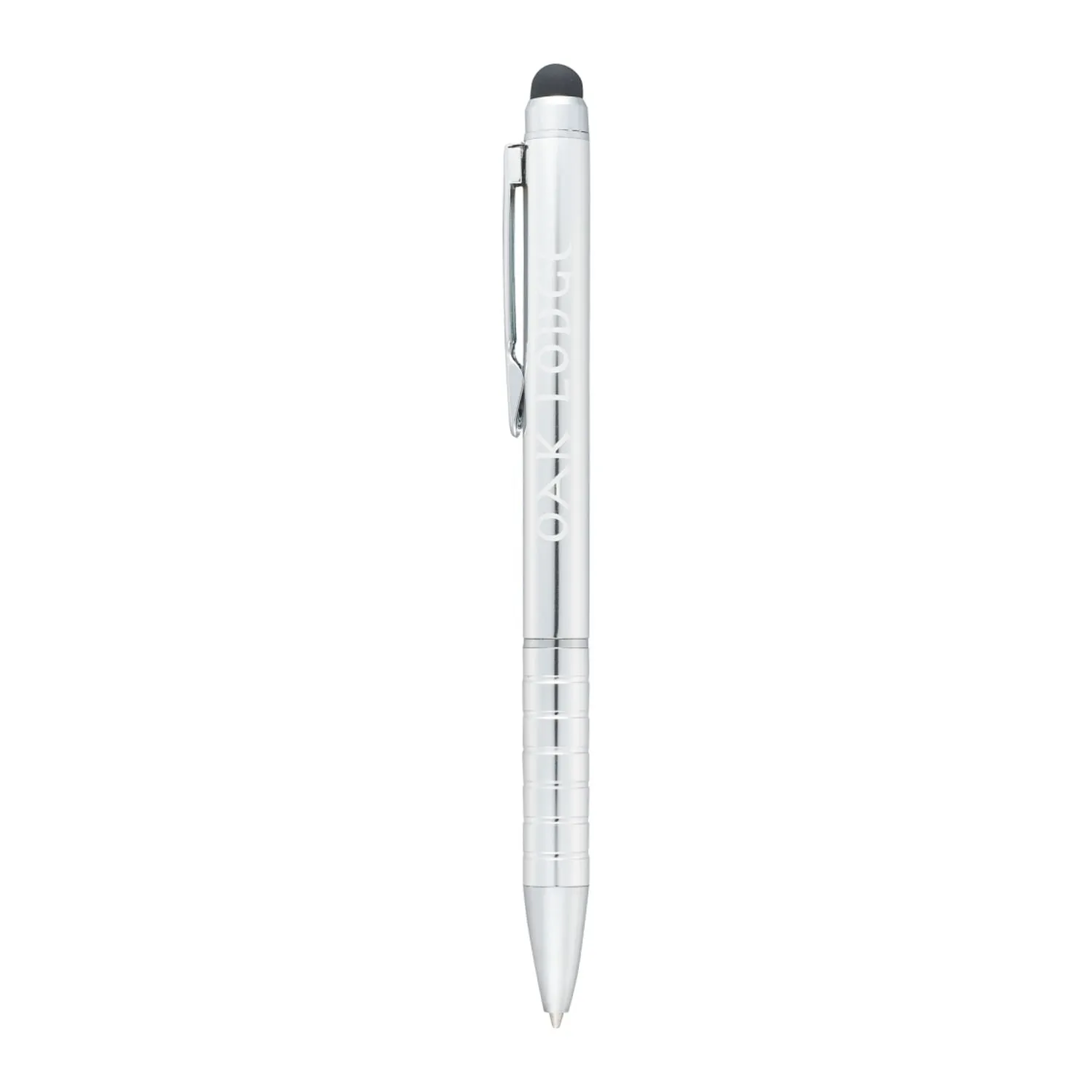 Preston Dual Ballpoint Stylus, Silver