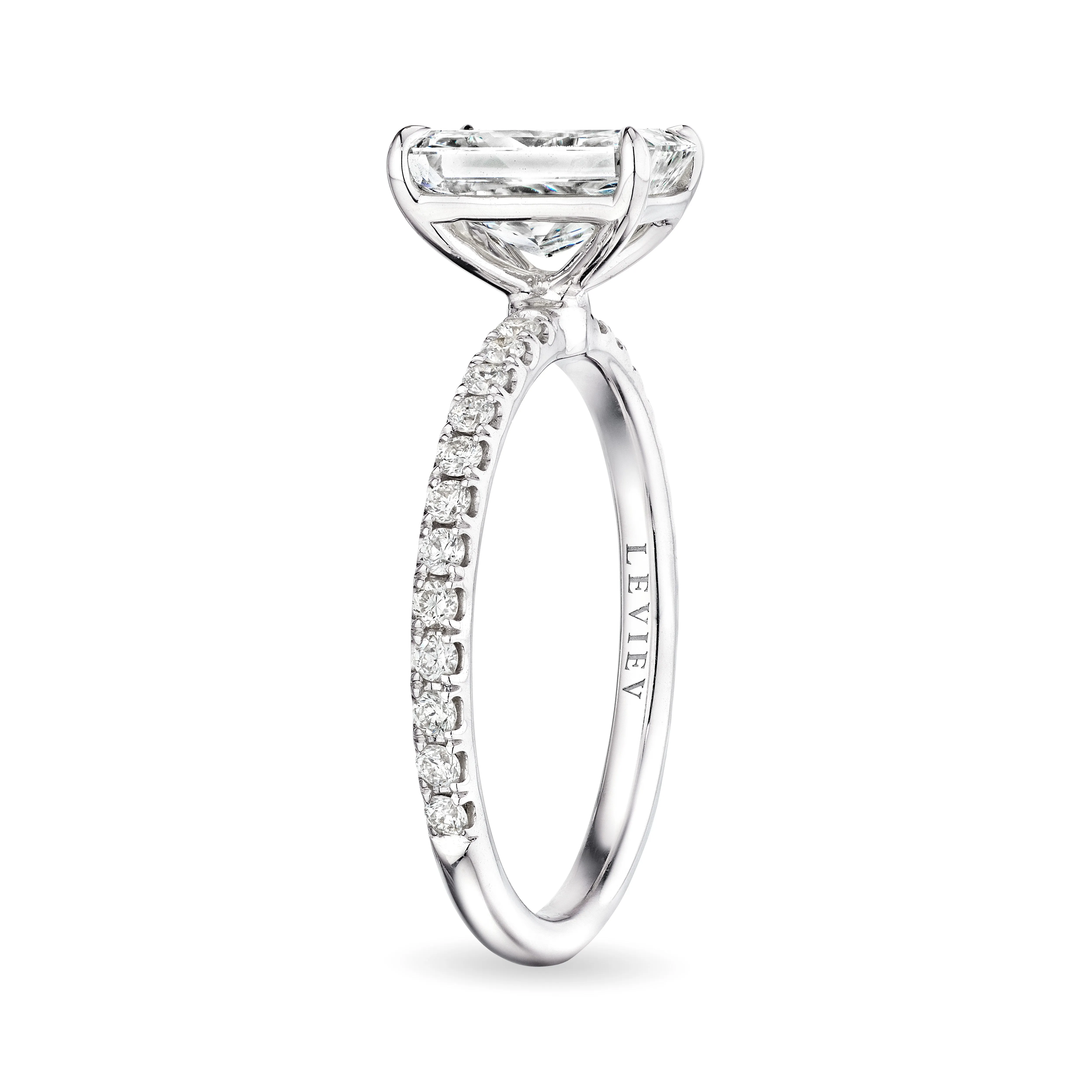 Radiant Cut Diamond Engagement Ring, 1.5 CT