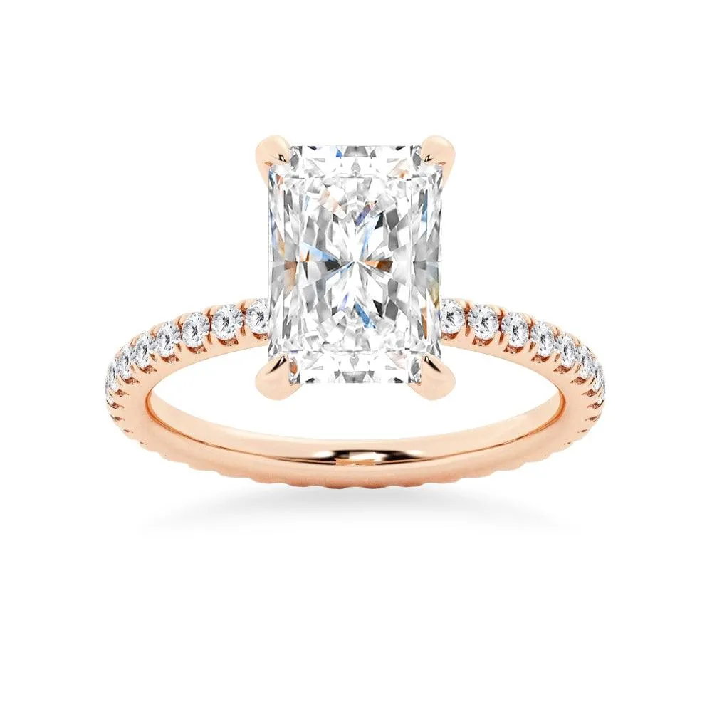 Radiant Cut Engagement Ring