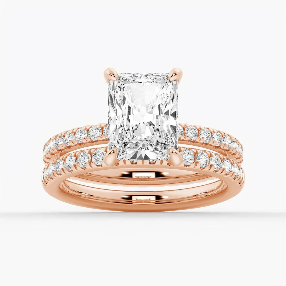 Radiant Cut Engagement Ring