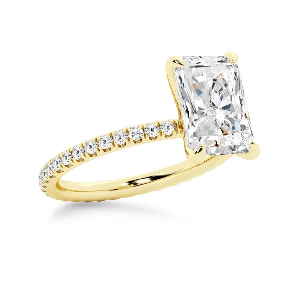 Radiant Cut Engagement Ring