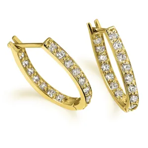 Radiant Hoop Earrings