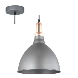 Radiant Lighting RP84 Pendant Metal Grey/Copper JC0001GYC