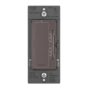 radiant Multi-Location Master Dimmer Switch, 450 Watts LED|MLV, Brown