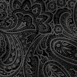 Radiant Paisley Black/Gray