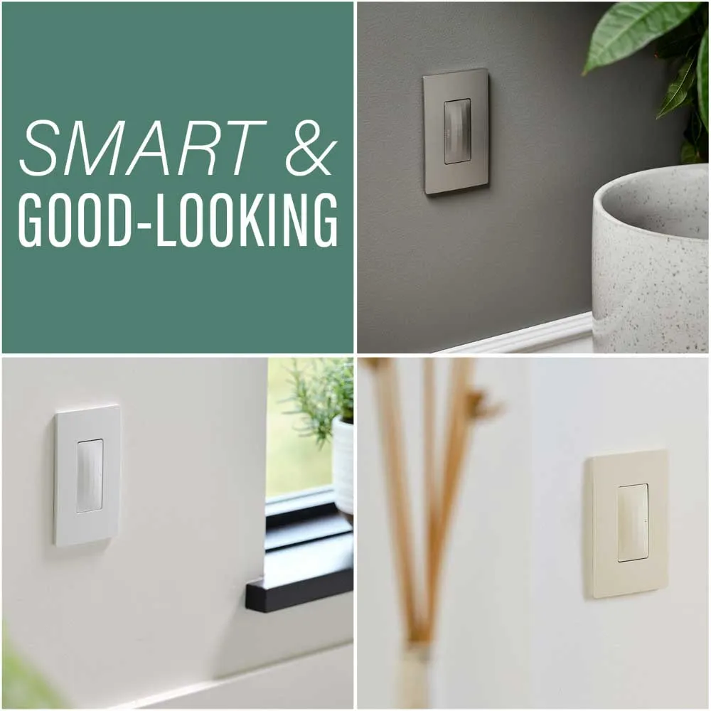 radiant Smart Plug-In Switch with Netatmo, Matte White