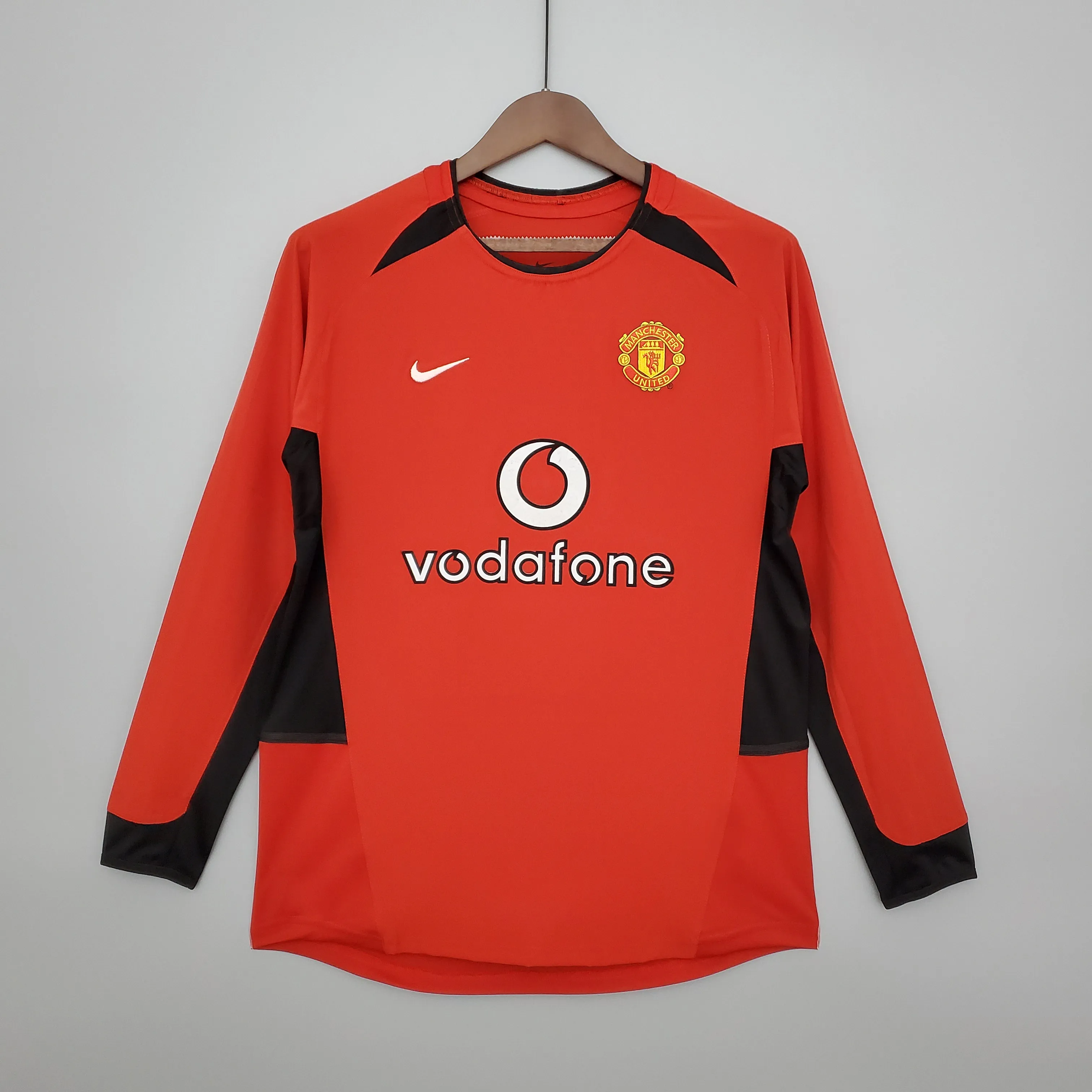 Retro M-U long sleeve 02/04 home S-XXL