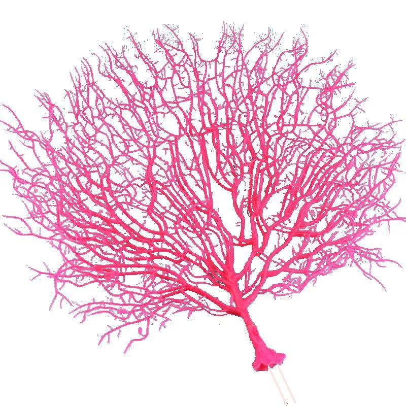 RQ2018 Sea Fan Aquarium Decoration 48x48xm (assorted colour)