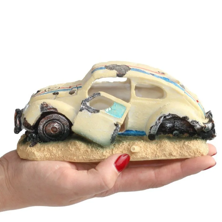 RQ20986 Car Aquarium Decoration 18x10x8cm