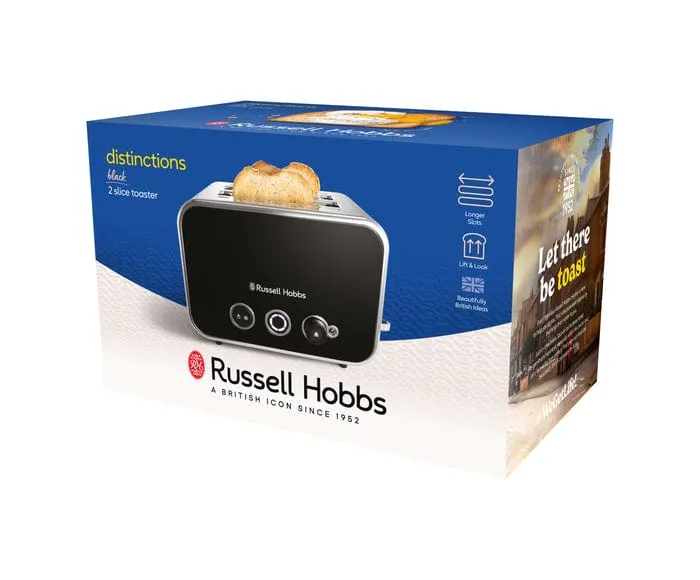 Russell Hobbs Distinctions 2-Slice Toaster Black