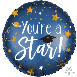 Satin Infused Youre a Star Foil Balloon - 45cm