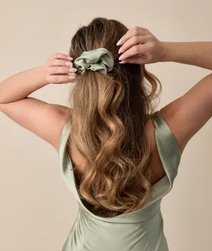 Satin Scrunchie - Sage