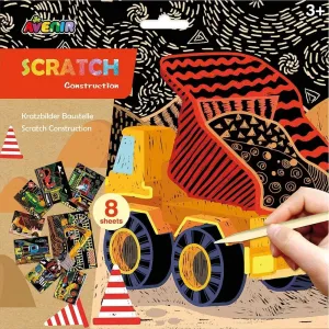 Scratch Art Kit - Construction