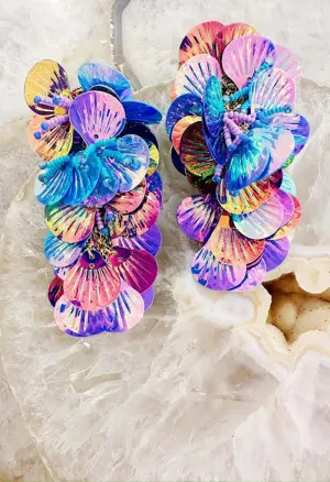 Serendipity Earrings-Lilac