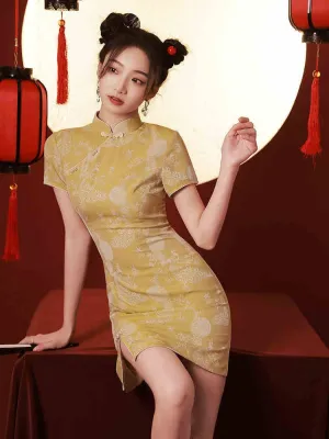 Sexy Short Qipao Dress