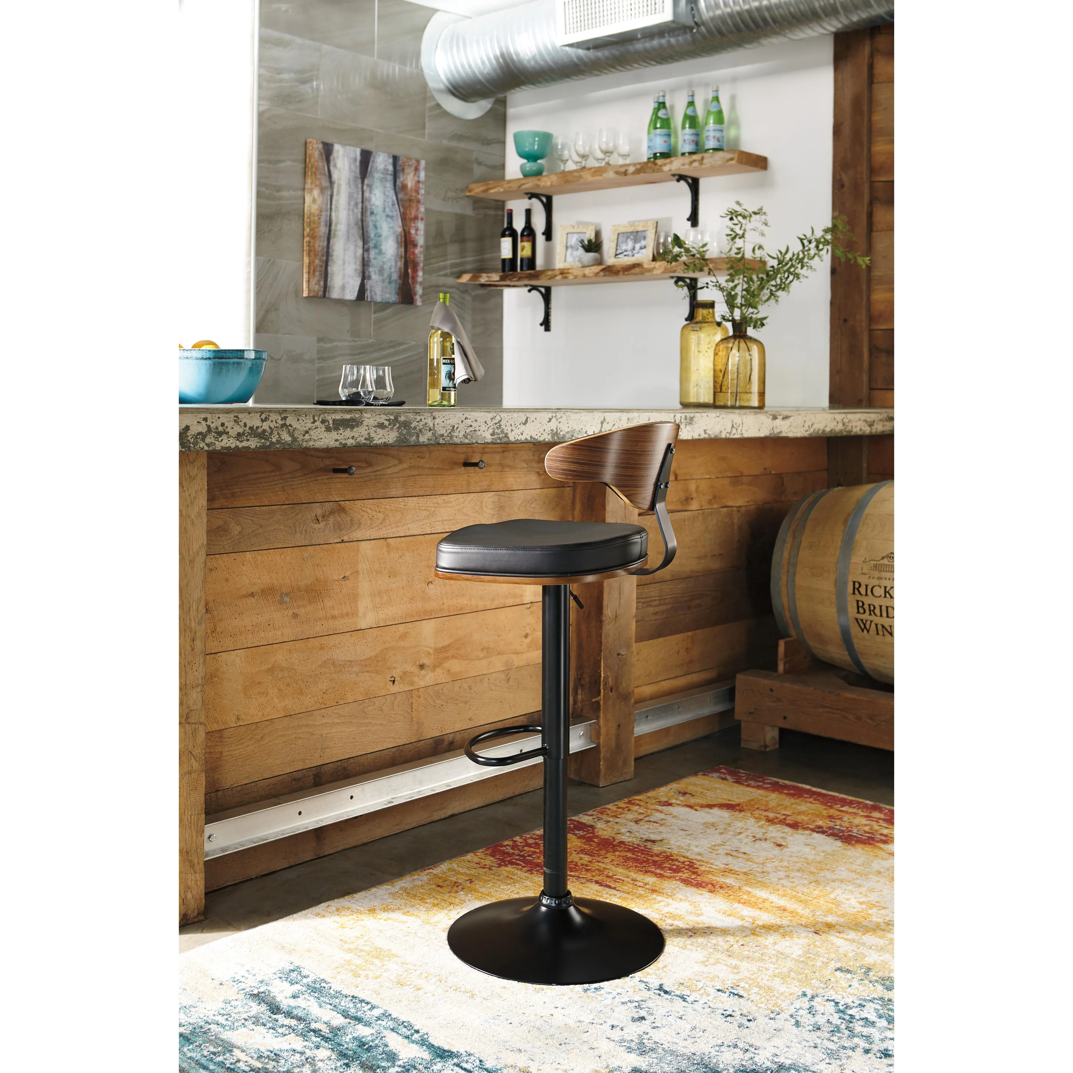 Signature Design by Ashley Bellatier Adjustable Height Stool D120-330