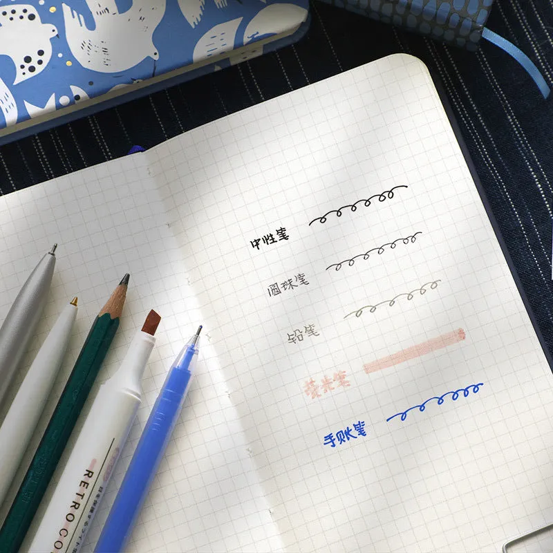 Simple and artistic Japanese writing notebook #B7396