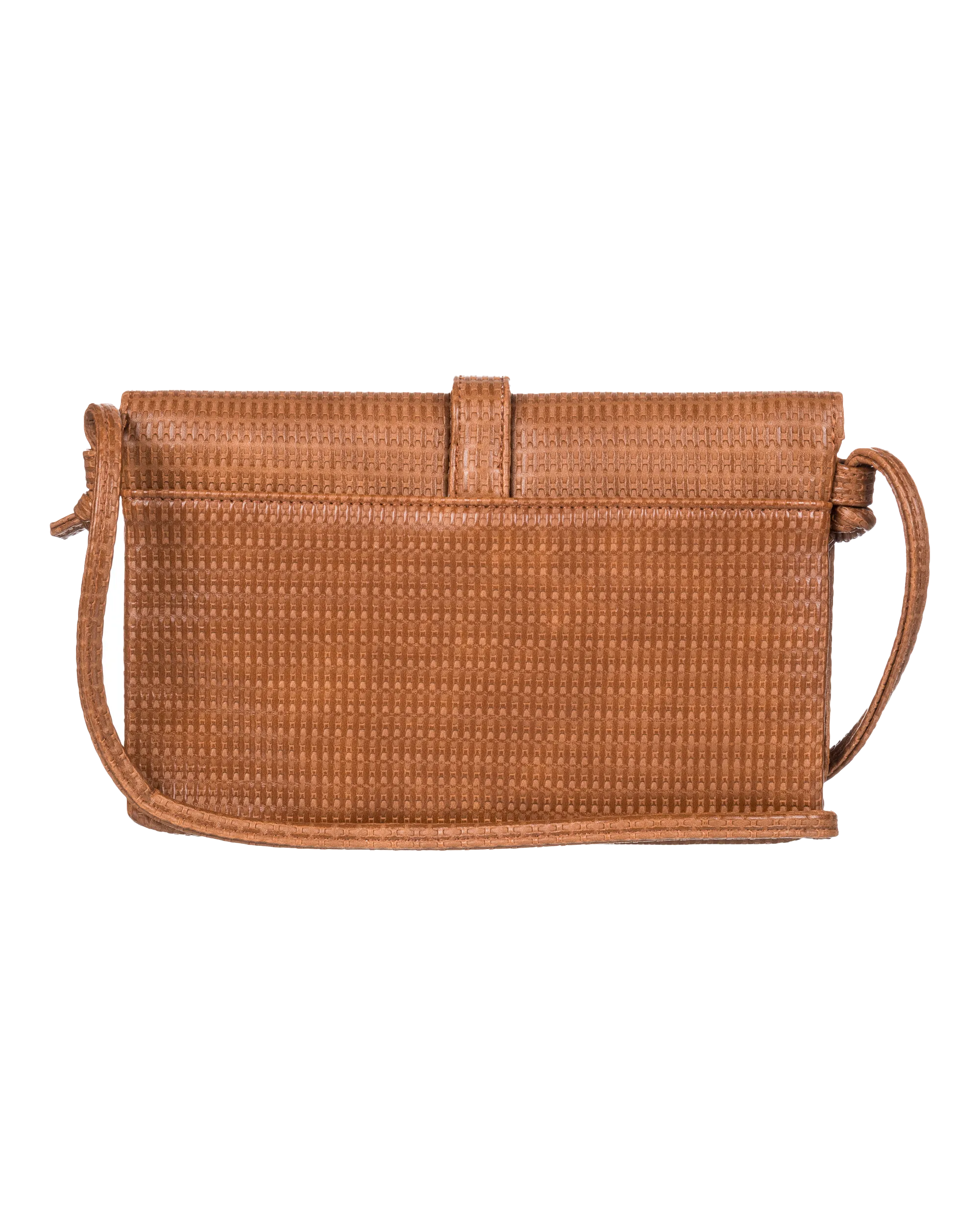 Singing Waves Crossbody Bag in Camel