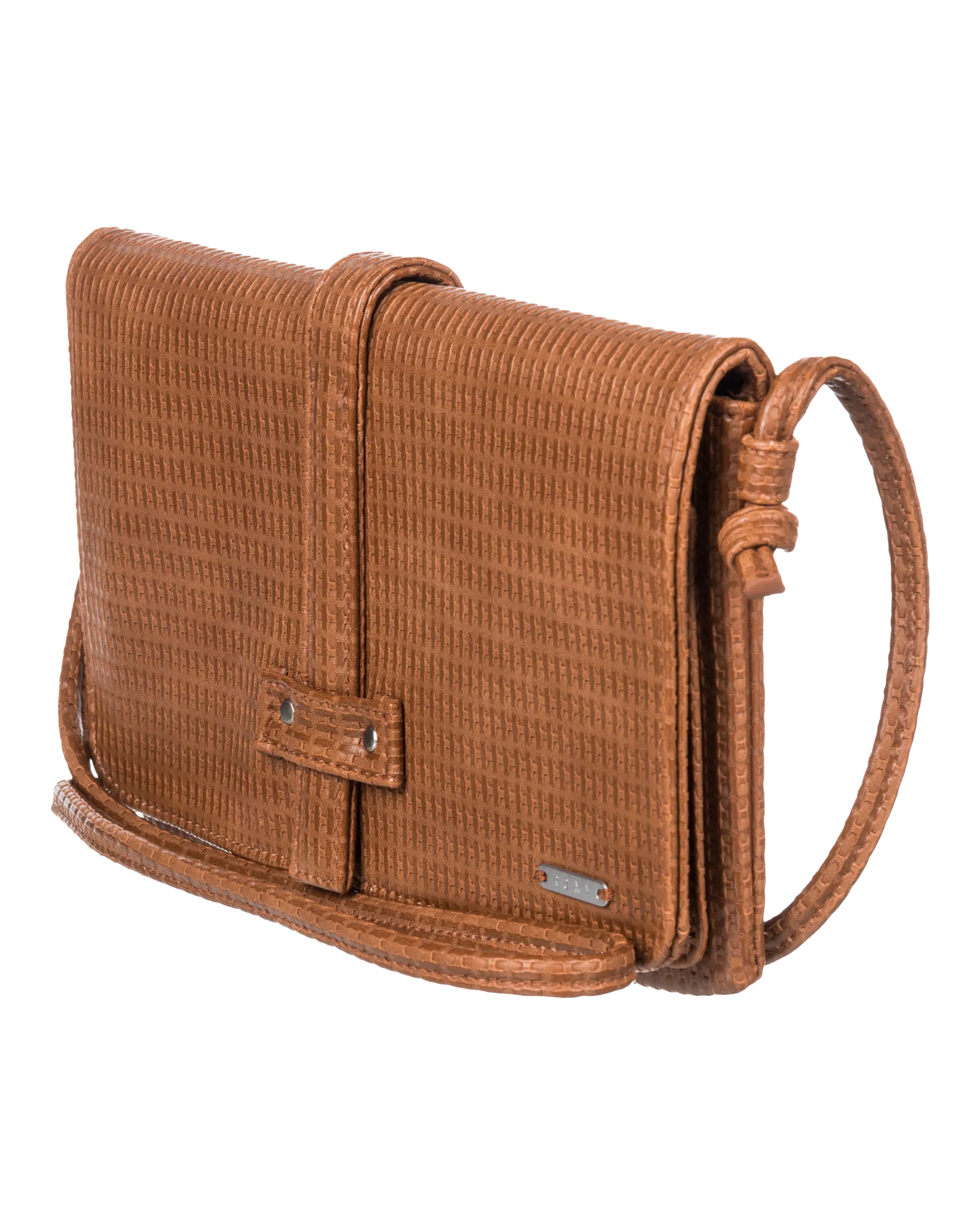 Singing Waves Crossbody Bag in Camel