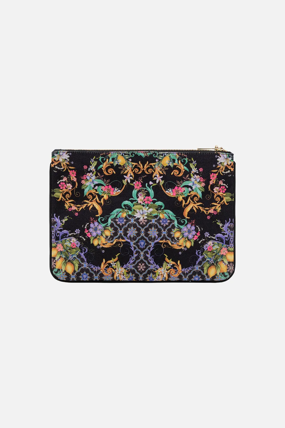 SMALL CANVAS CLUTCH MEET ME IN MARCHESA