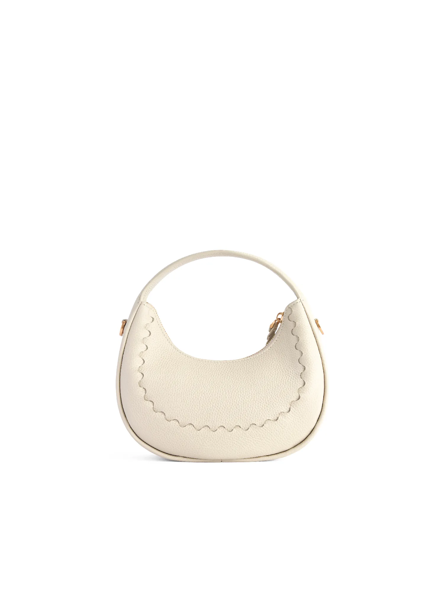 Smile Hand Bag - White