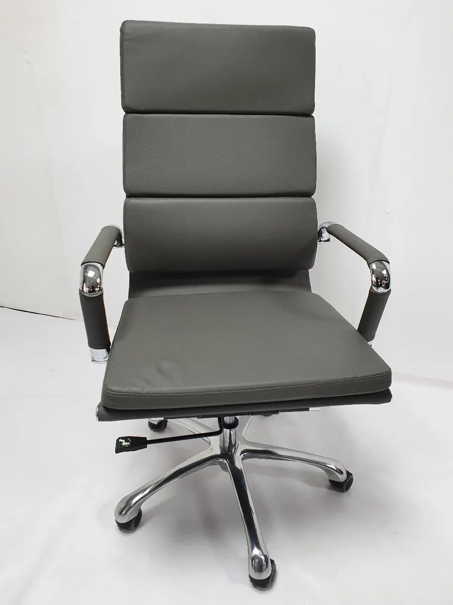 Soft Pad Style High Back Executive Office Chair Grey HB-A13SP-GR