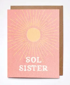 Sol Sister Sun Card