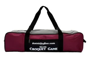 Storage Duffel Carry Bag for Croquet Set, Makes Transporting Easy