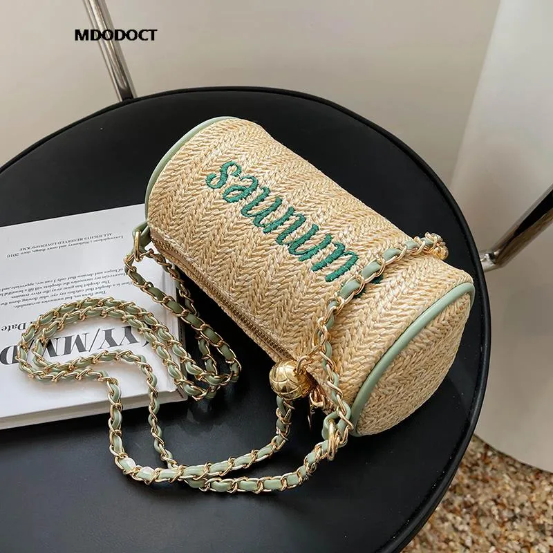 Straw Woven Crossbody Bag  Ladies Shoulder Bag