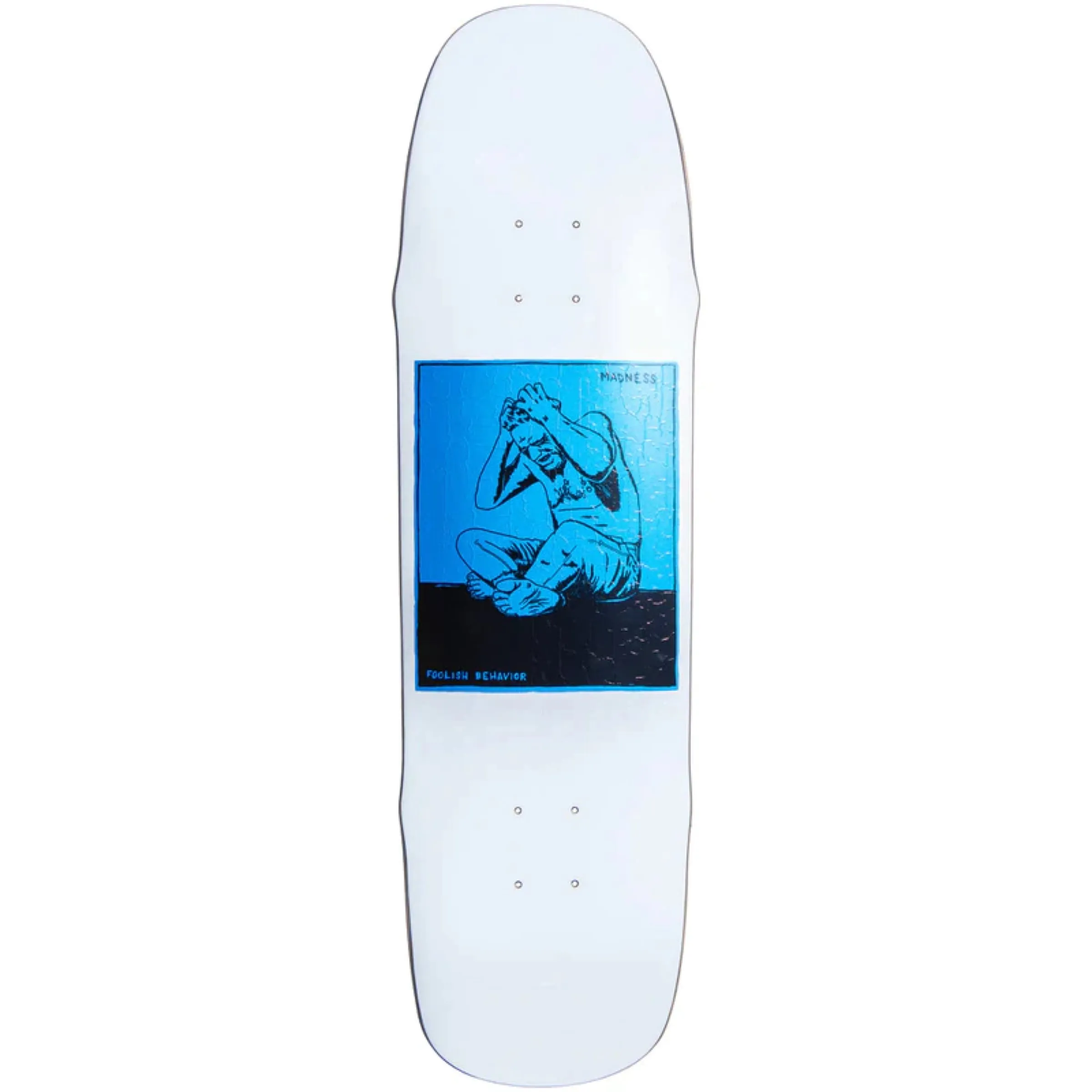 Stressed R7 Deck (White/Blue) 8.5