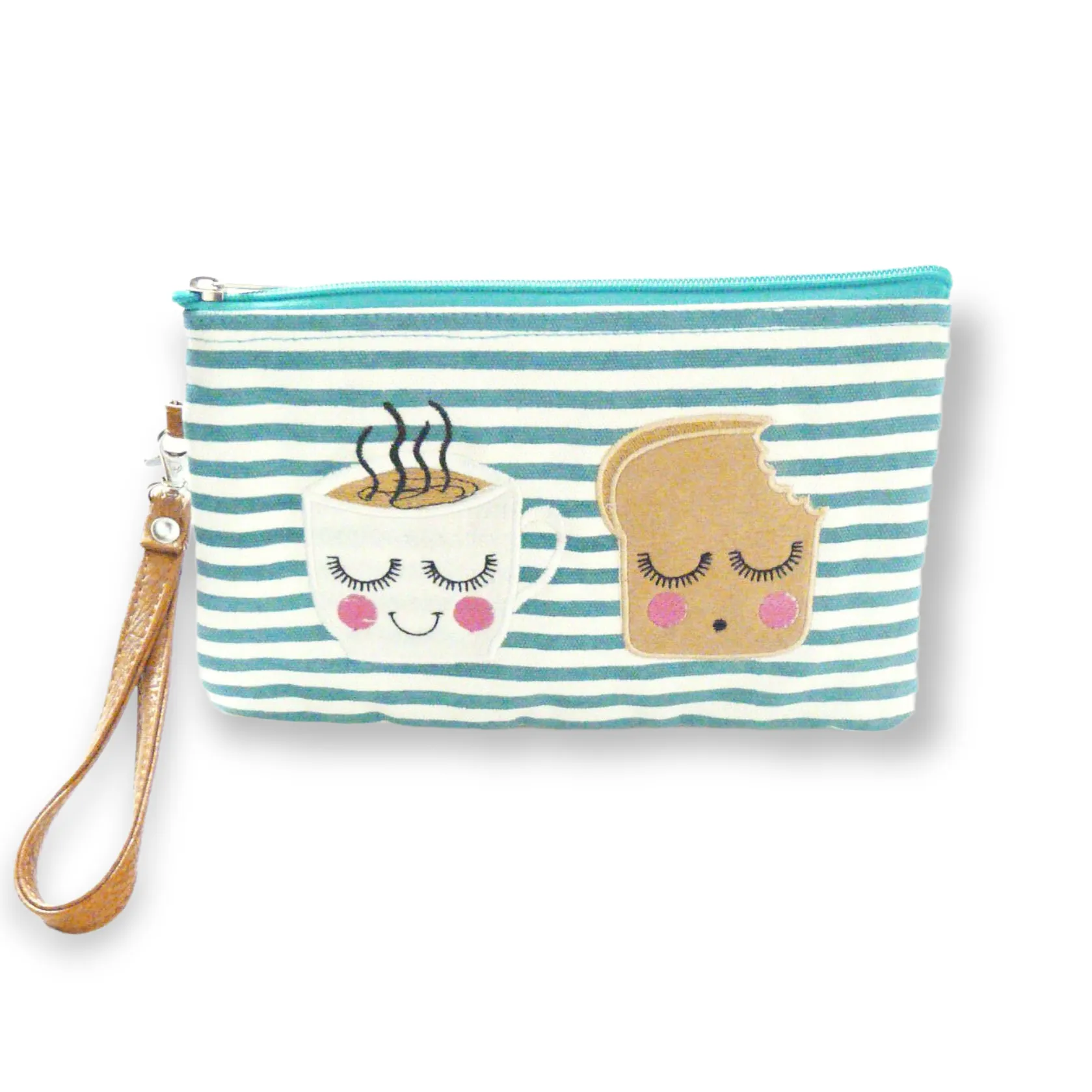 Tea & Toast Cosmetic Pouch *seconds