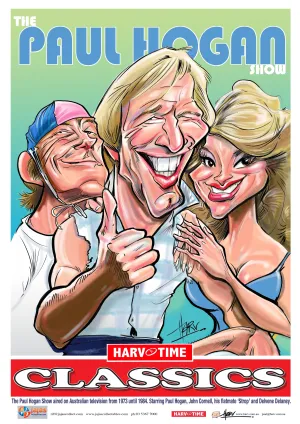 The Paul Hogan Show, Harv Time Poster