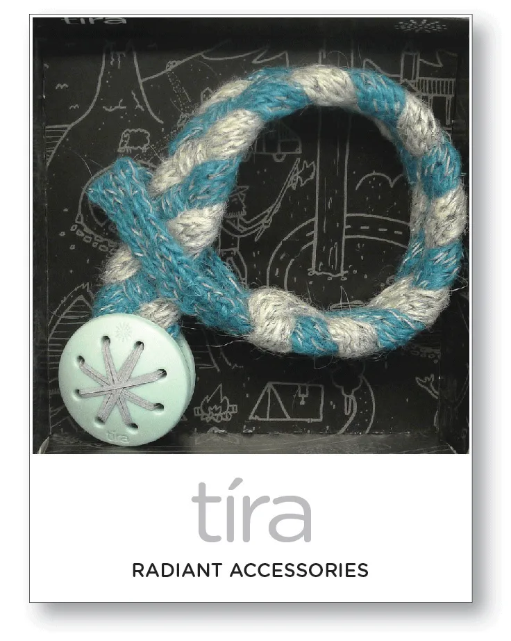 Tira Radiant Loop - Glacial Blue