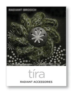 Tíra Radiant Flower - Dark Green