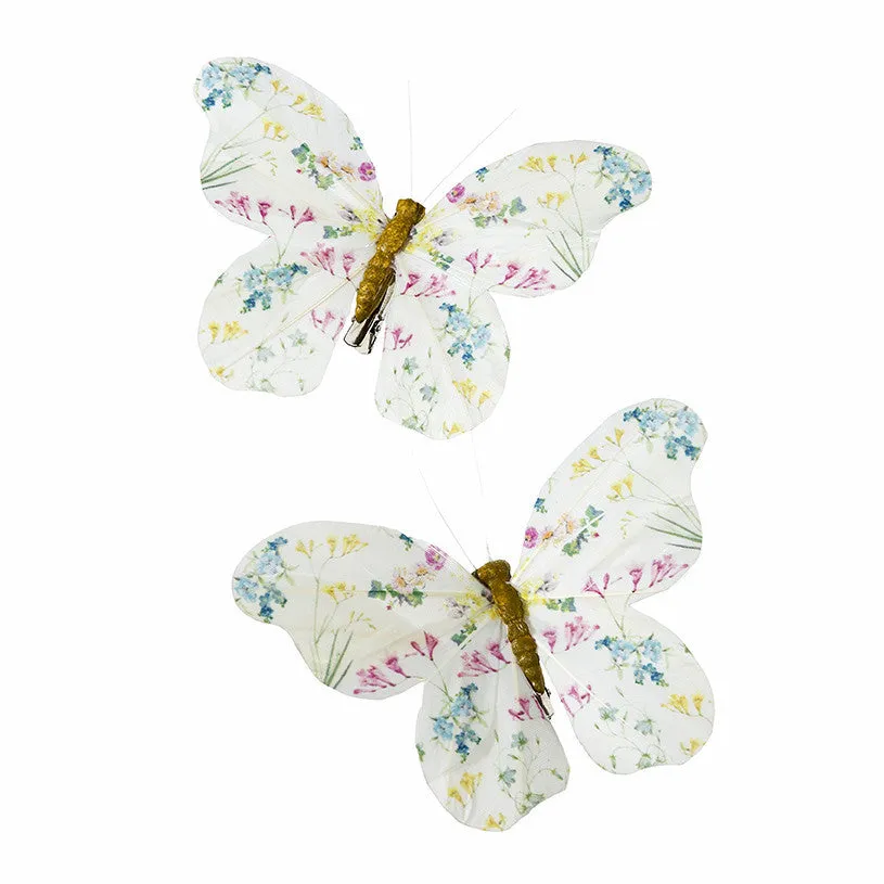 TRULY FAIRY PACK OF 6 BUTTERFLY CLIPS