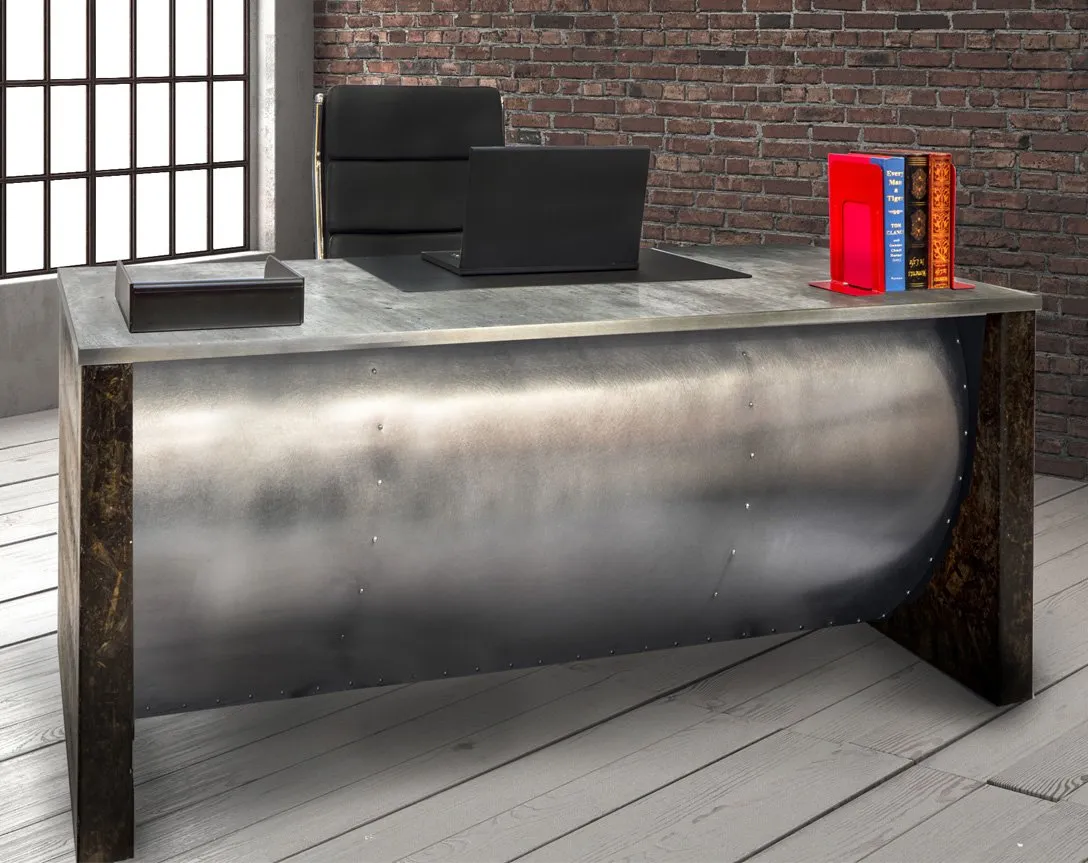 Urban Junior Barrel Front Industrial Desk