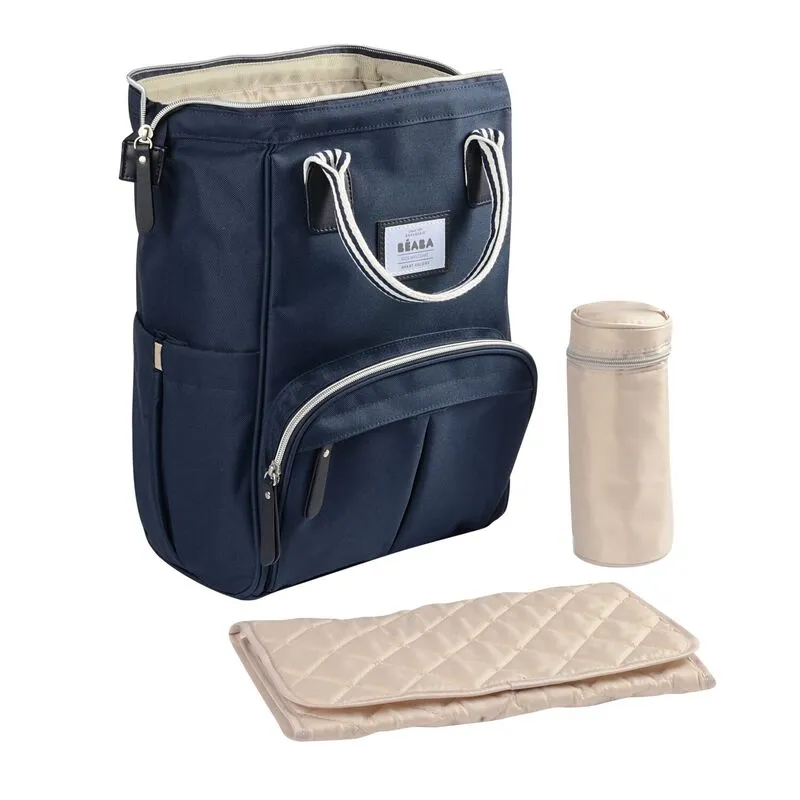 Wellington Diaper Bag - Blue Marine