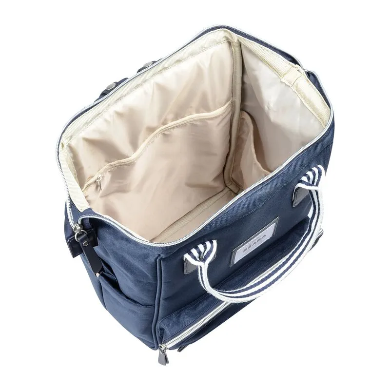 Wellington Diaper Bag - Blue Marine