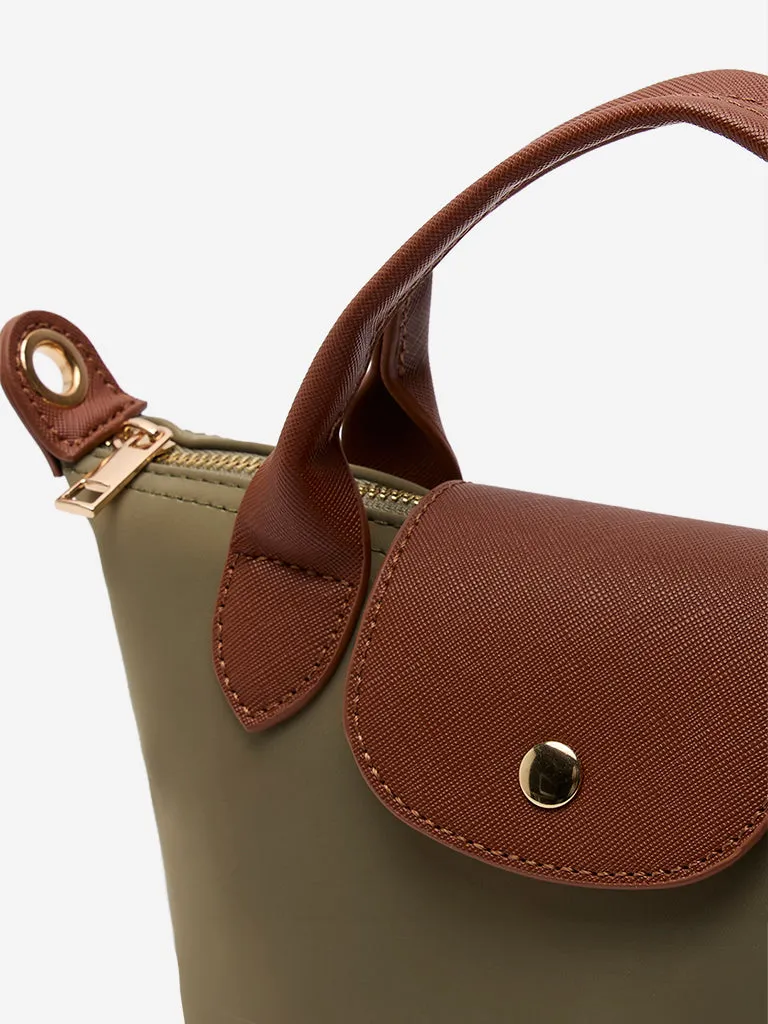 Women Accessories Olive Tote-Inspired Crossbody Bag